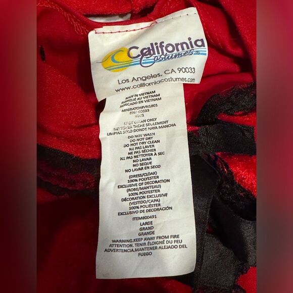 Girls Little Red Riding Hood Costume - Picture 7 of 7